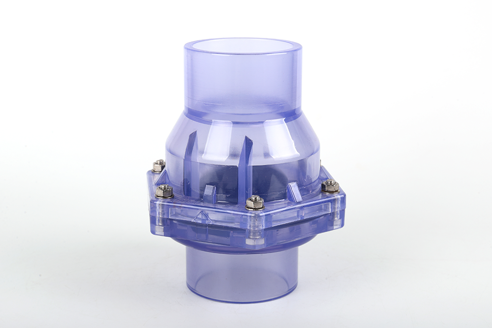 陆川透明翻板式止回阀